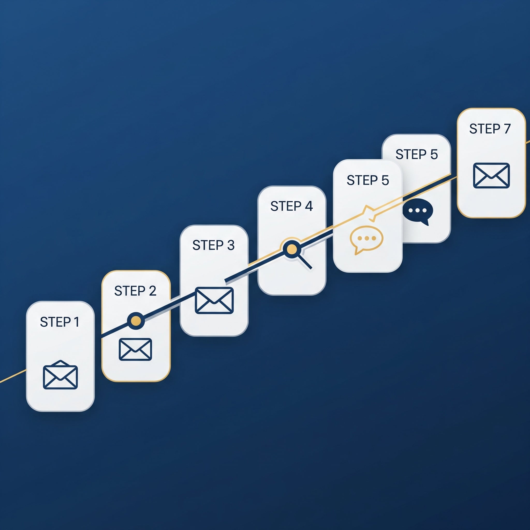 7 Day Follow Up Sequence Build & Implementation(email+text)